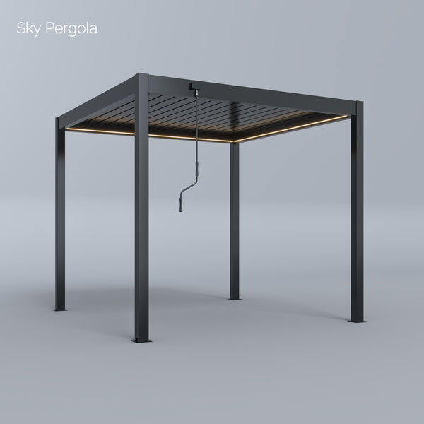 SkyLite ECO Aluminium Pergola LED 3m x 3m