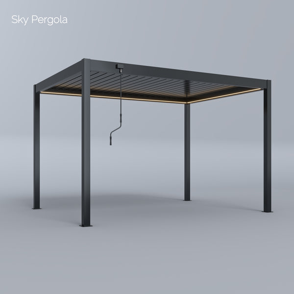 SkyLite ECO Aluminium Pergola LED 3m x 4m